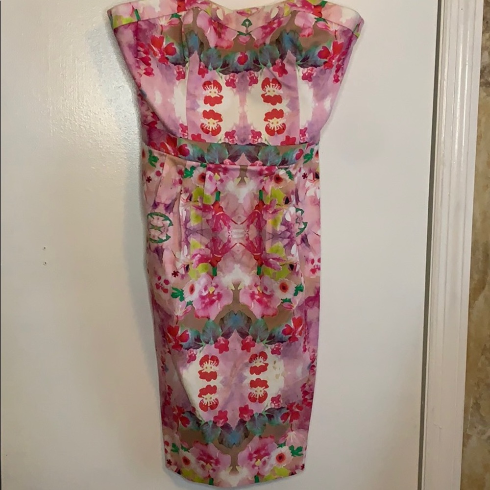 Strapless dress